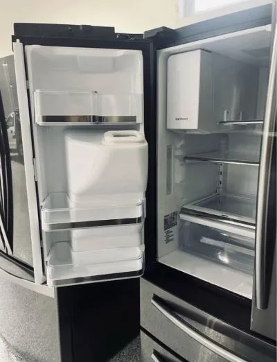 Frigorífico samsung french door 28 pies cúbicos acero inoxidable segunda mano - 2