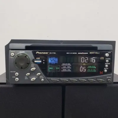 Reproductor de cd pioneer deh-p77dh 1.5 din para coche