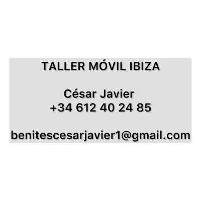 Taller móvil ibiza