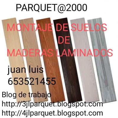 Suelos de maderas laminados 