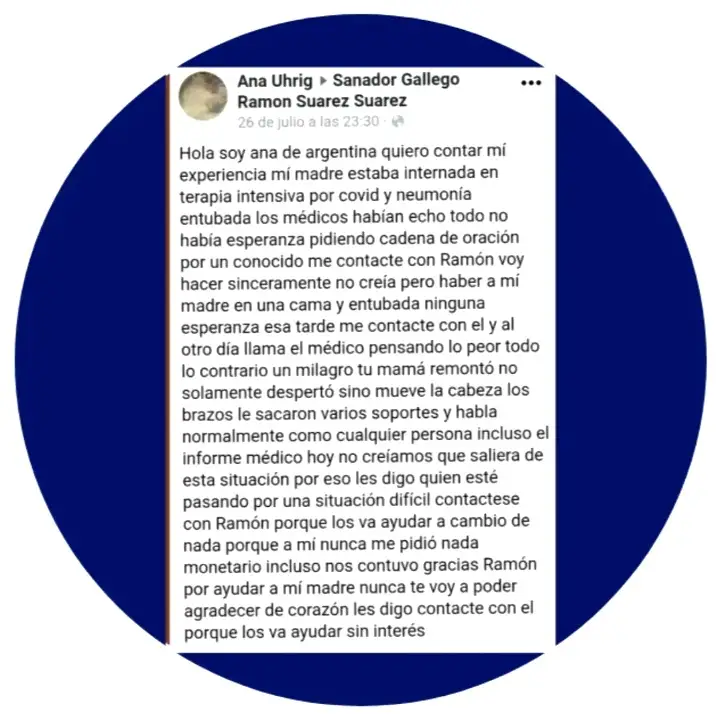 Sanador gallego ofrece consultas a la distancia por whatsapp - 2
