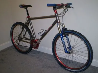 Bicicleta de montaña fat chance ti de titanio – segunda mano en buen estado