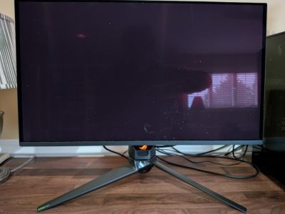 Asus rog swift pg27ucdm 27" monitor gaming oled 4k 240hz de segunda mano