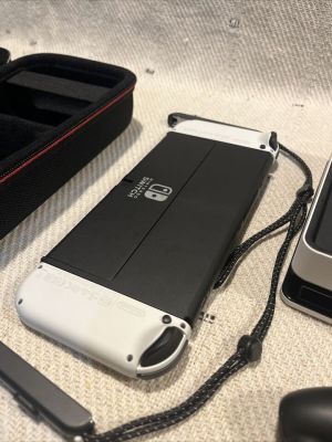 Nintendo switch oled consola portatil con joy-con blanco - 2