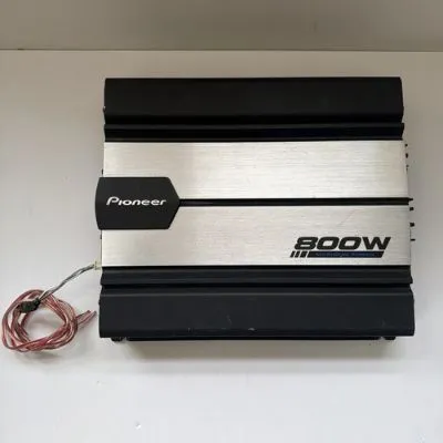 Amplificador para coche pioneer gm-7100 800w de segunda mano
