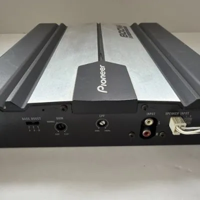 Amplificador para coche pioneer gm-7100 800w de segunda mano - 3