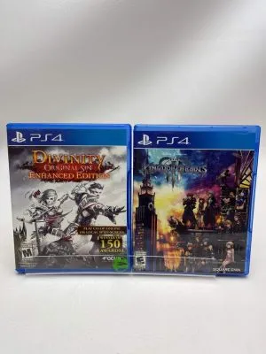 Lote ps4 – divinity: original sin enhanced edition y kingdom hearts 3 - segunda mano