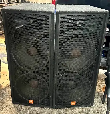 Jbl jrx100 dual 15” de segunda mano