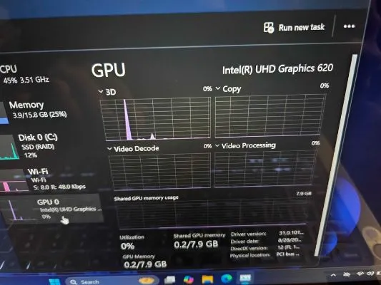Portatil dell latitude 7400 touchscreen i7 8ª gen 16gb ram 256gb ssd de segunda mano - 2
