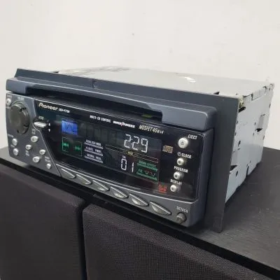 Reproductor de cd pioneer deh-p77dh 1.5 din para coche - 2