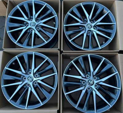 Llantas de aleación toyota camry pw457-33002 18 pulgadas graphite nuevas con tpms