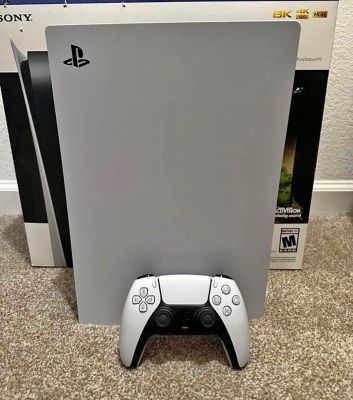 Playstation 5 de segunda mano. ps5 modelo disco blu-ray