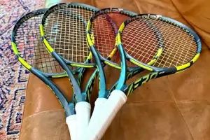 Raquetas de tenis babolat pure aero 26 gen 8 junior como nuevas