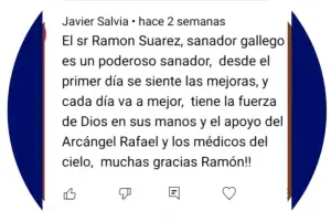 Sanador gallego ofrece consultas a la distancia por whatsapp